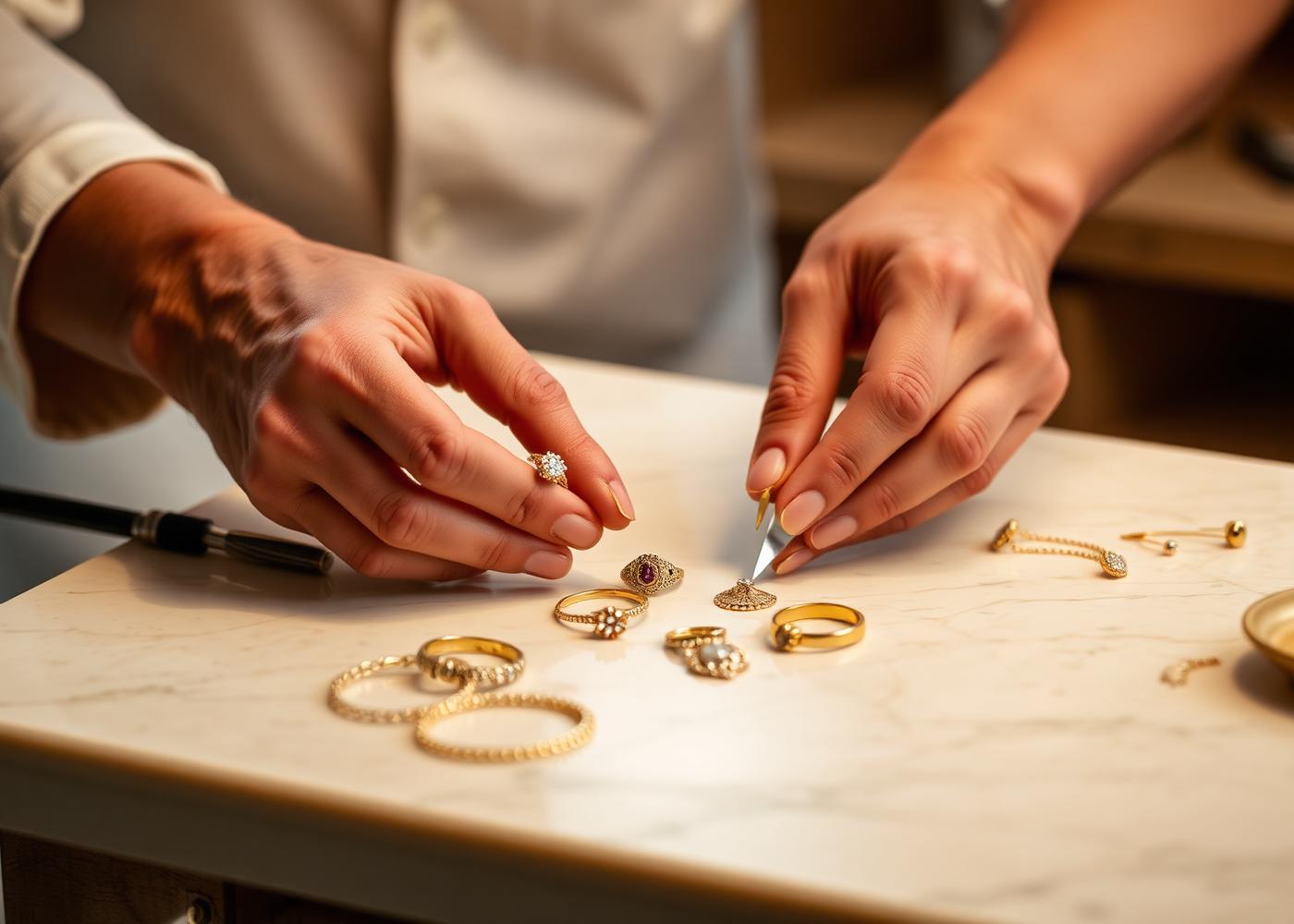 Aïa Jewelry atelier still life